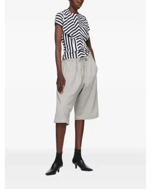 pushBUTTON ストライプ柄コルセットトップ - サムネイル2