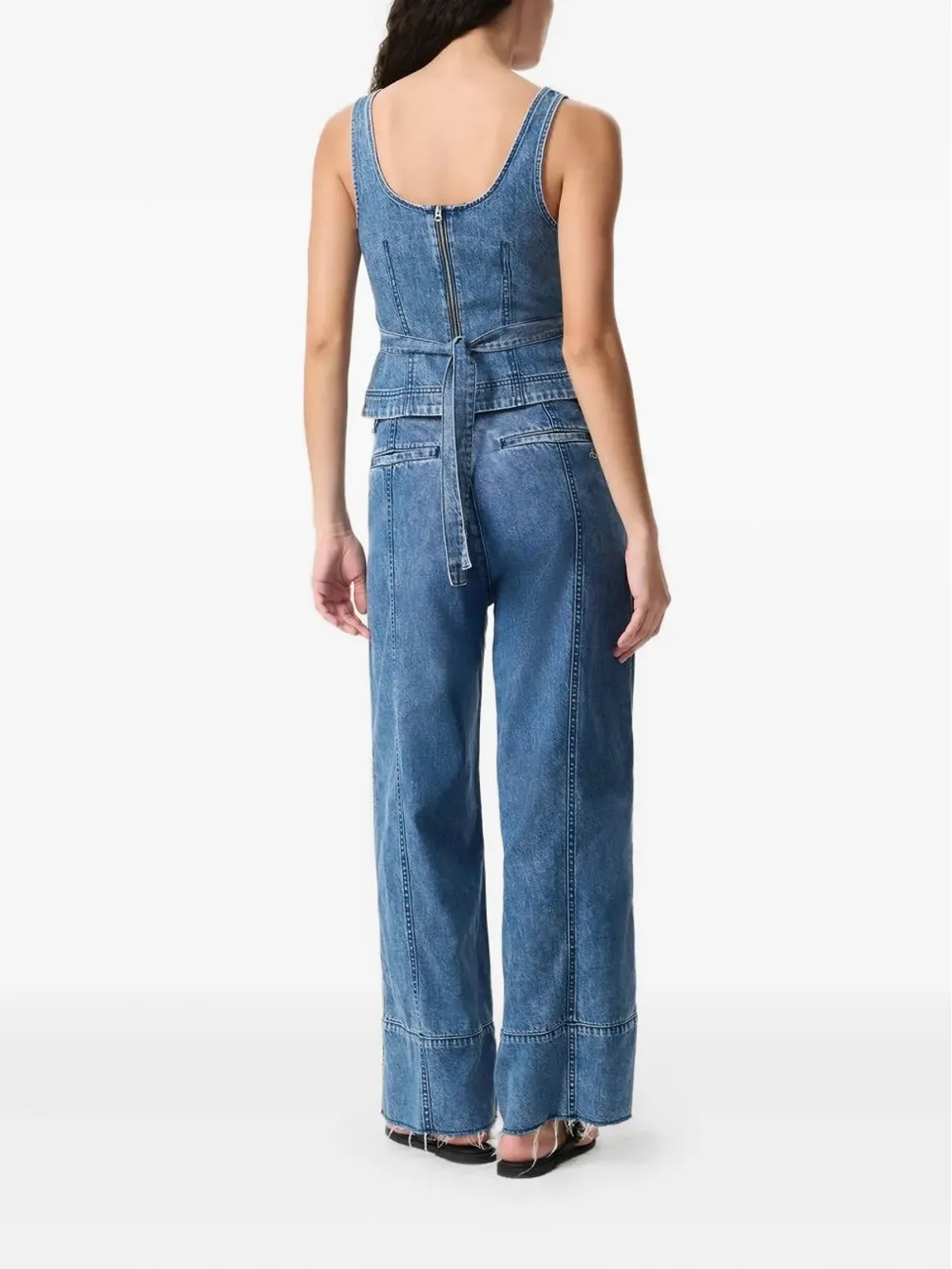 rag & bone デニムベルト付きトップス - 画像3
