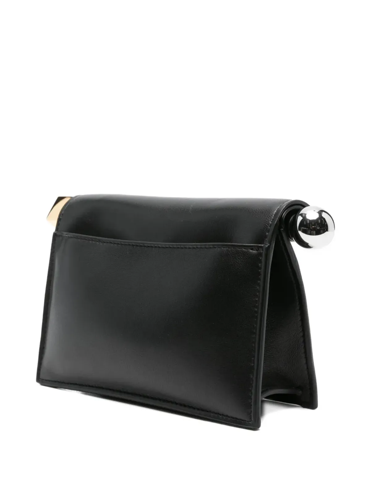Jacquemus 小さな Rond Carré クラッチバッグ ブラック - 画像3