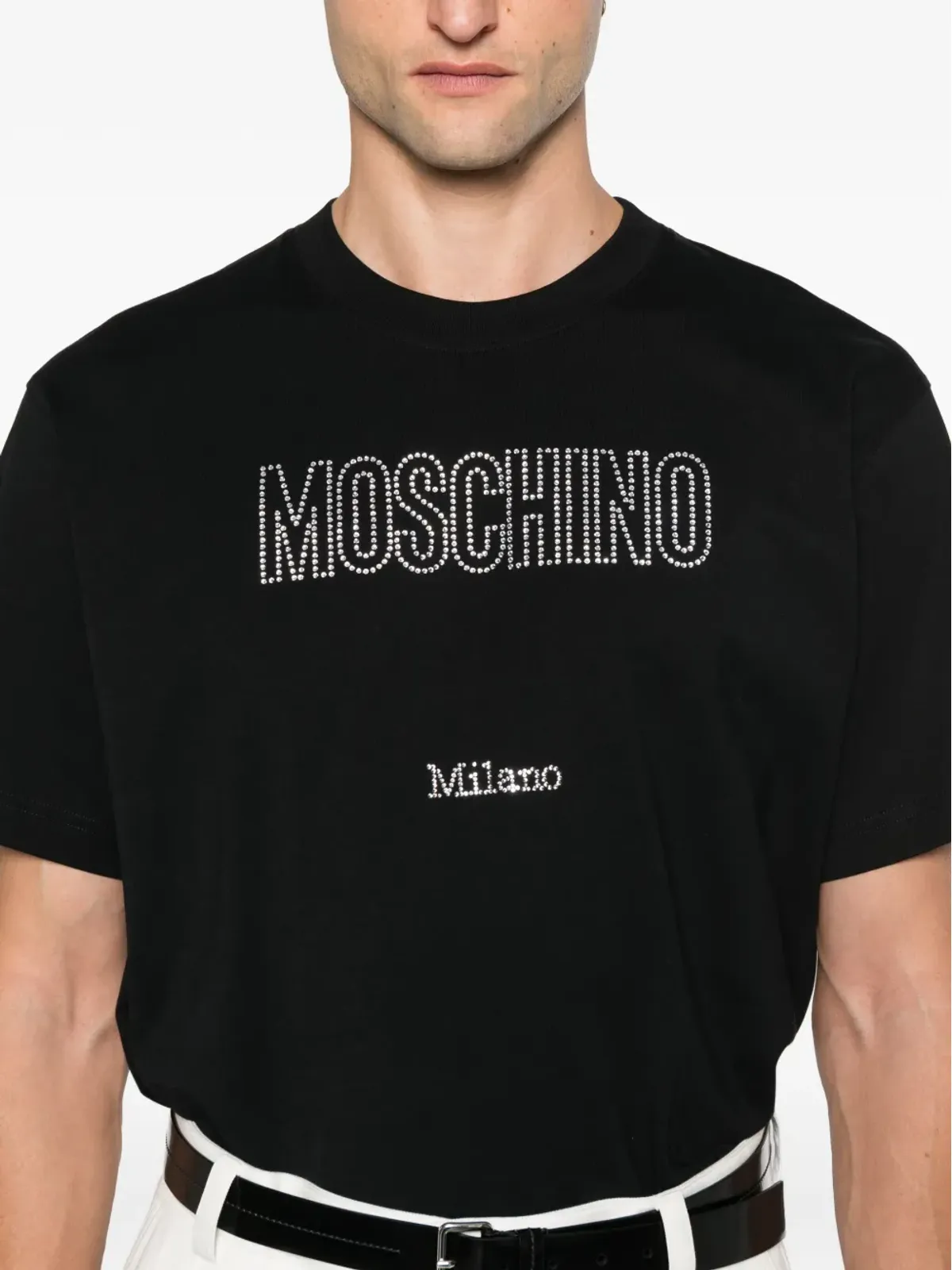 Moschino ロゴ入りTシャツ - 画像4