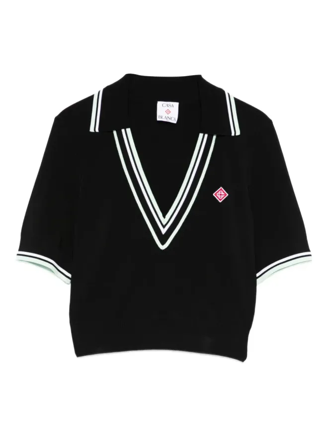 Casablanca Casablanca Vネック ニットトップの商品画像
