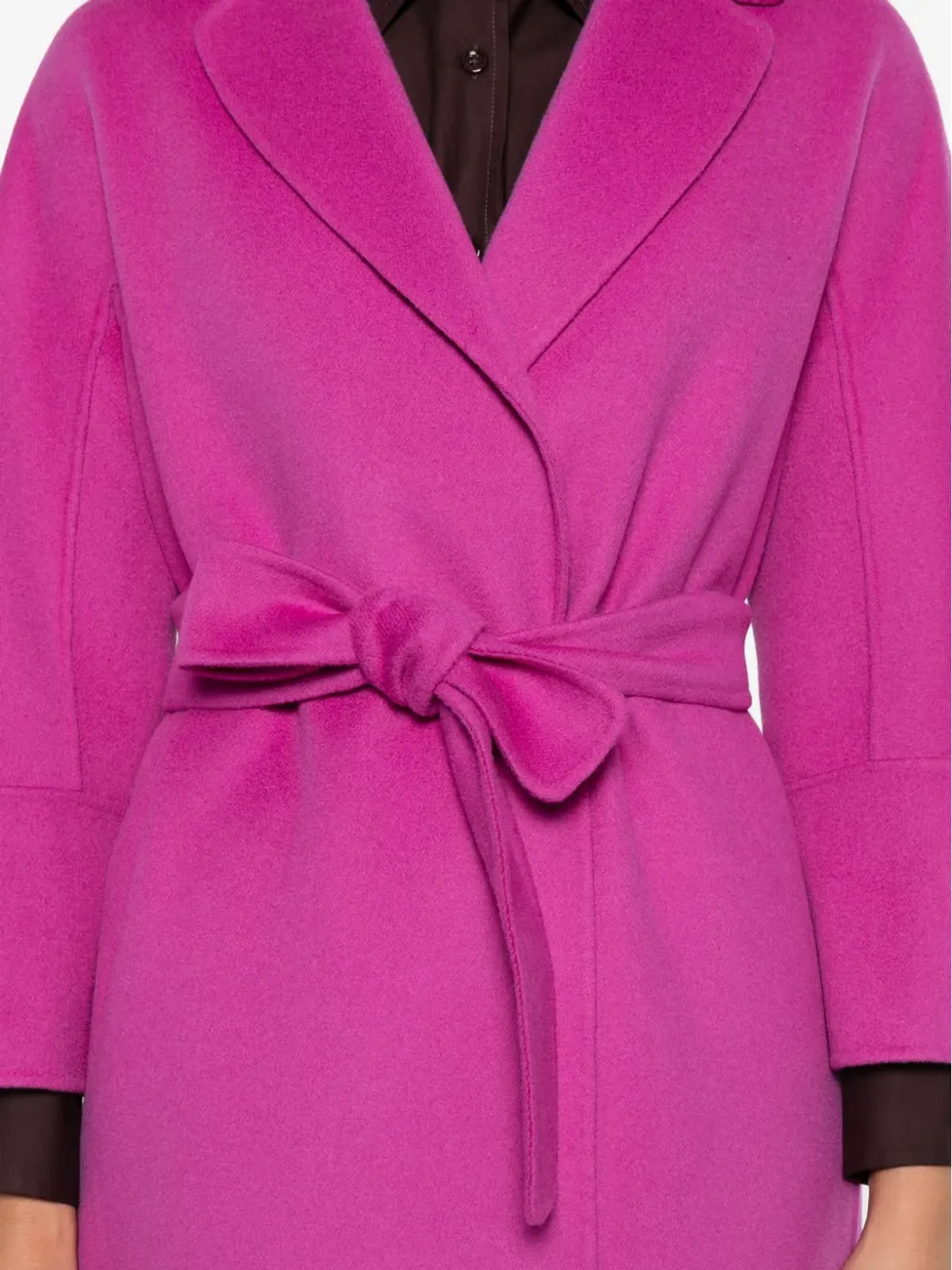 S Max Mara アロナ ベルテッドコート - 画像5
