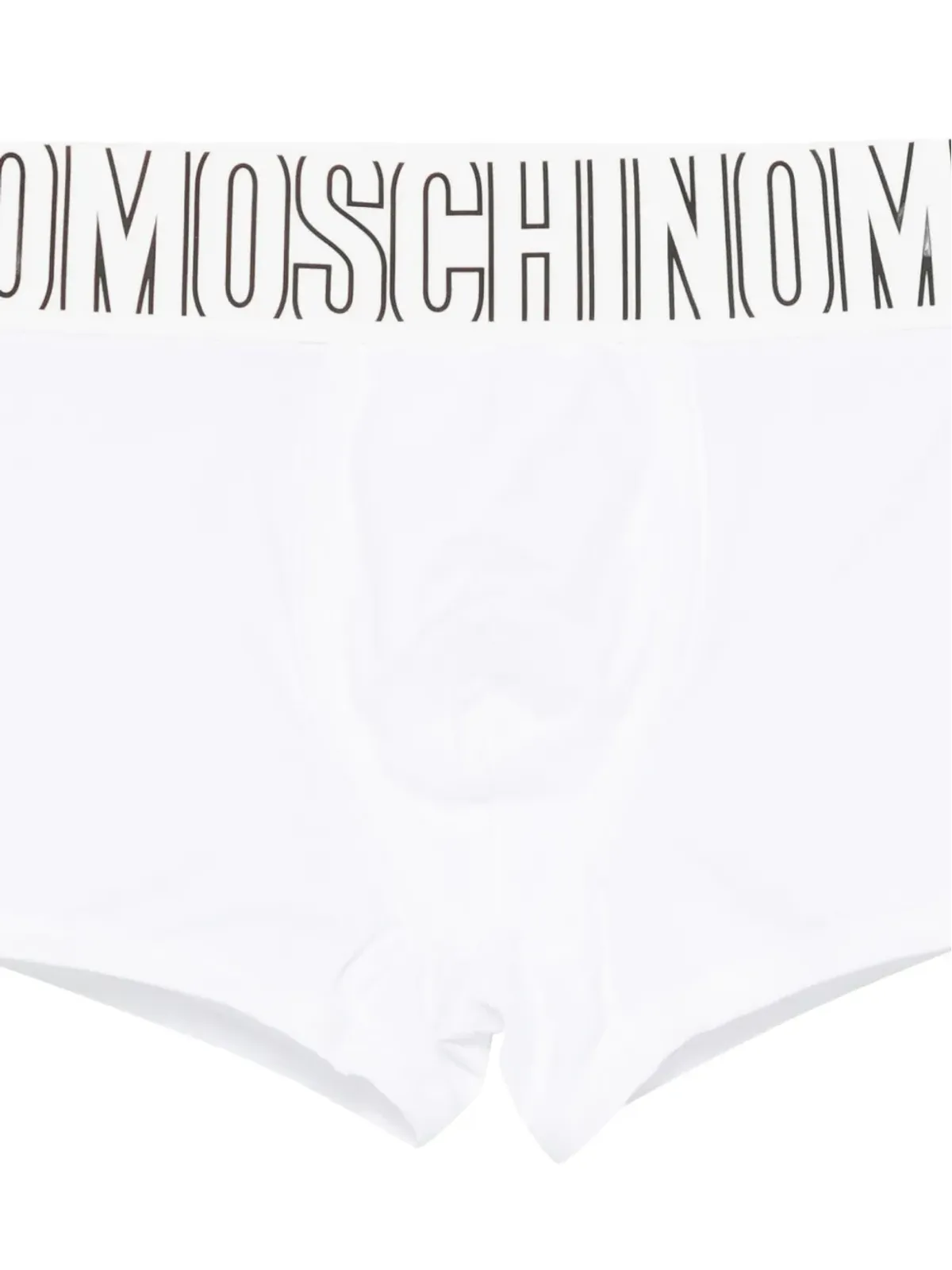 Moschino logo-waistband boxer briefs - White - 画像3