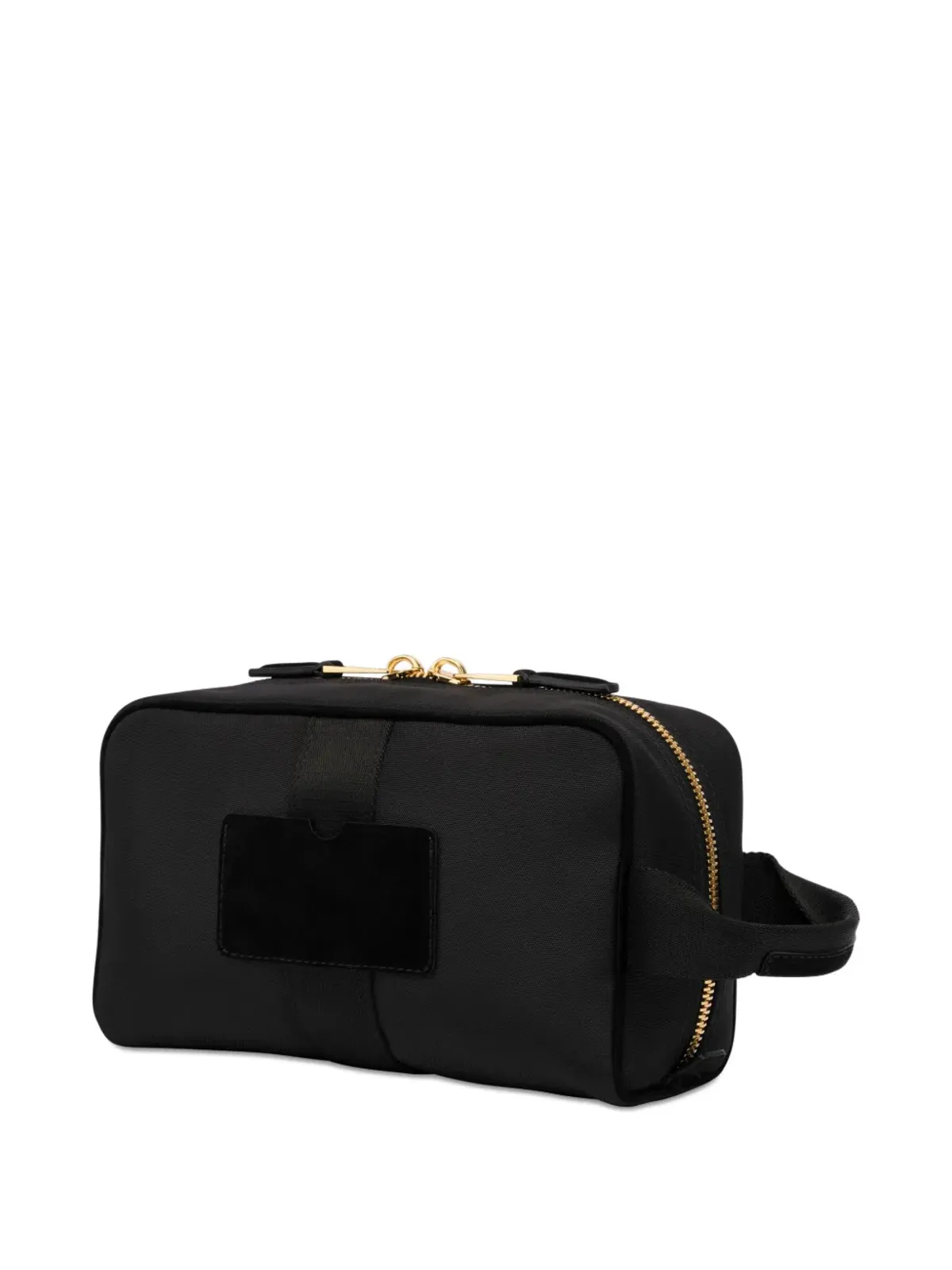 Moschino ロゴプレート付きジップトップ洗面用バッグ - 画像2
