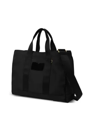 Moschino ロゴプレート トートバッグ - ブラック - サムネイル2