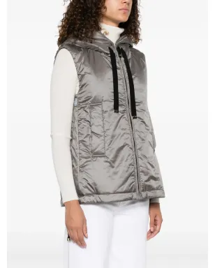 Max Mara Greengo フード付きジップフロントジレ - サムネイル3