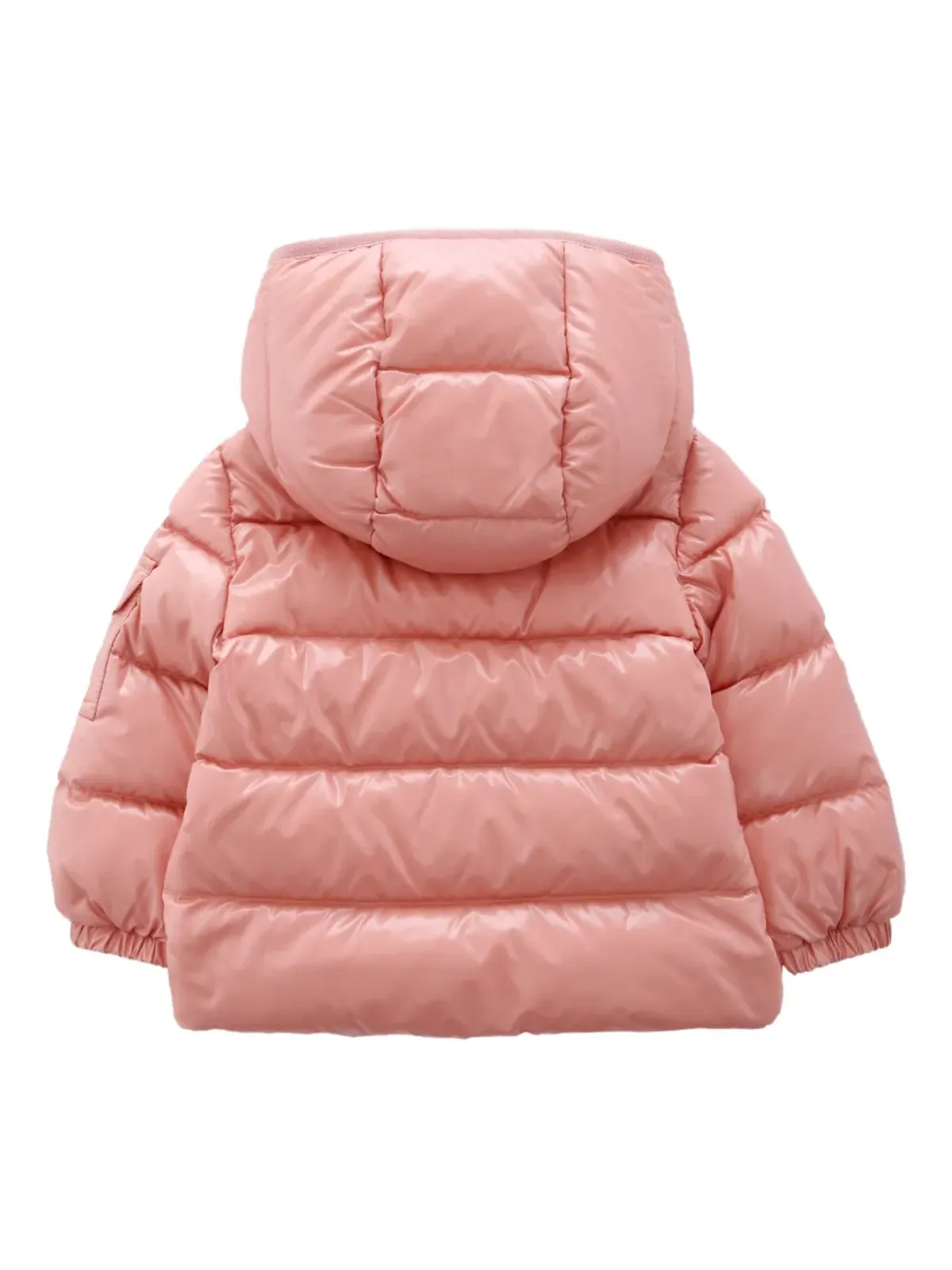 Moncler Enfant フード付きキルティングジャケット - 画像2