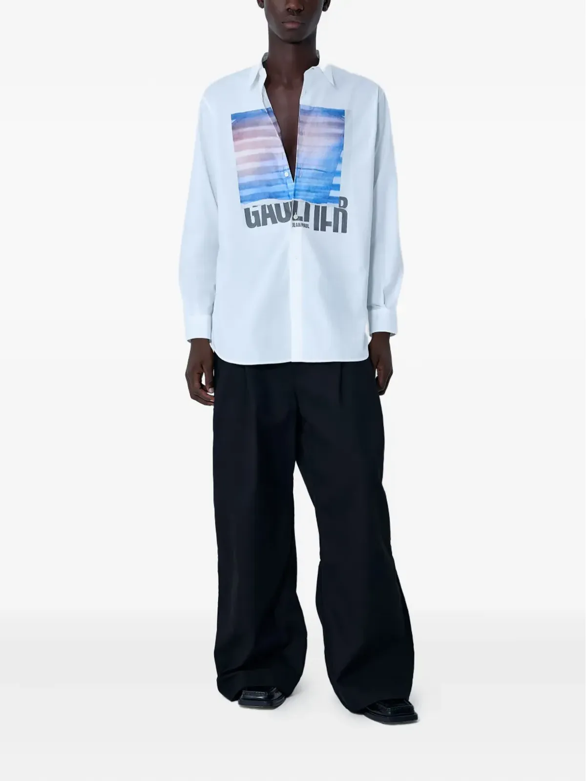 Jean Paul Gaultier グラフィックプリントシャツ - 画像2