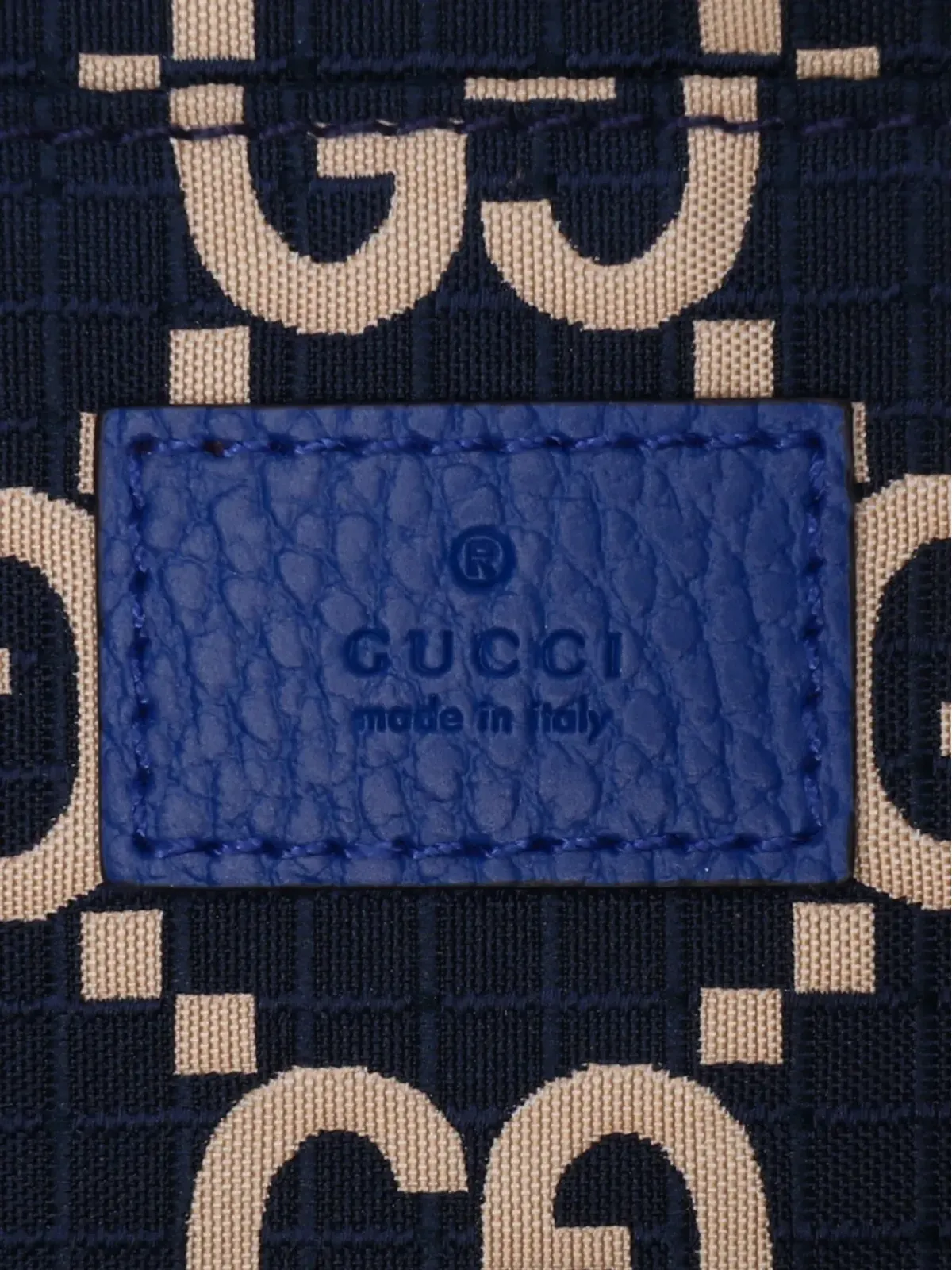 Gucci Pre-Owned GGキャンバス リップストップ ポーチ - Blue - 画像5