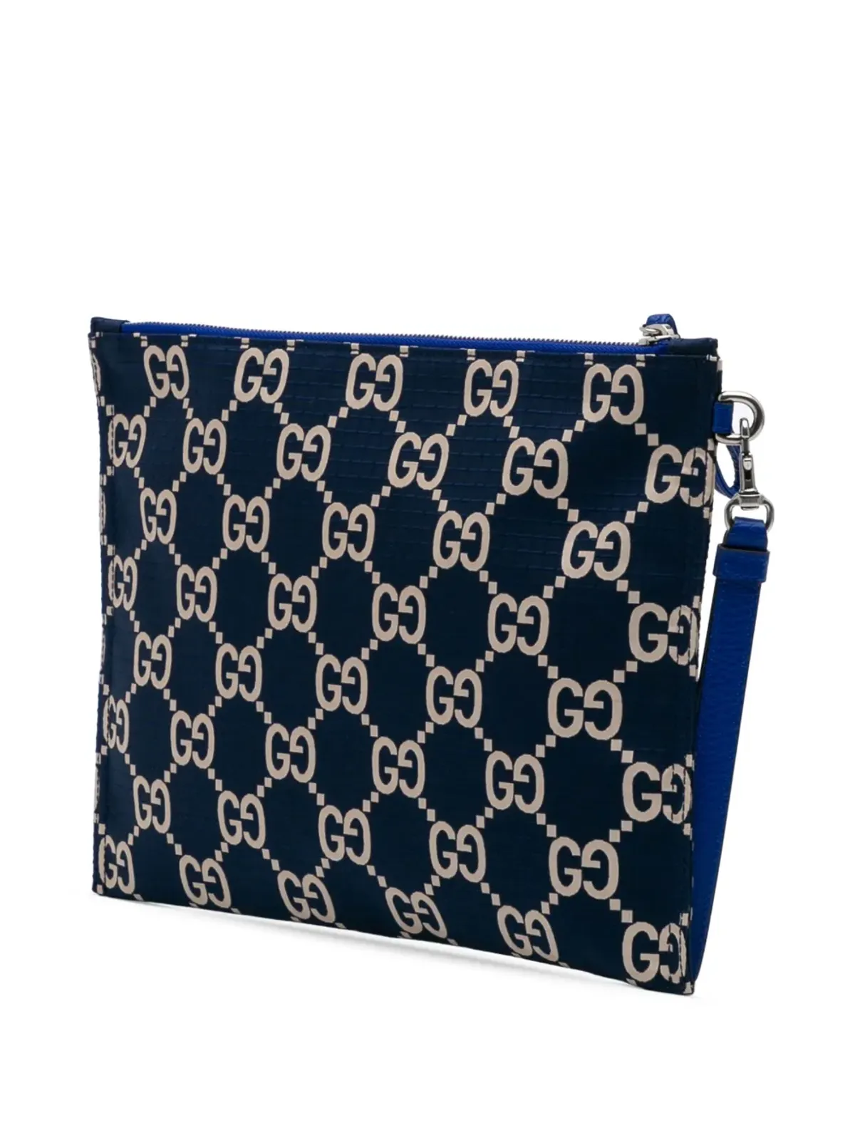 Gucci Pre-Owned GGキャンバス リップストップ ポーチ - Blue - 画像2