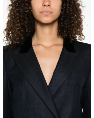 Blazé Milano Resolute Everyday ベルベット襟付き ダブルブレスト ブレザー - サムネイル5