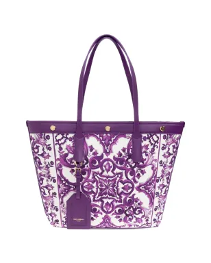 Dolce & Gabbana マジョリカプリント トートバッグ - サムネイル1