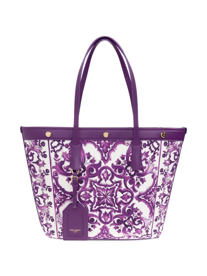 Dolce & Gabbana Dolce & Gabbana マジョリカプリント トートバッグの商品画像