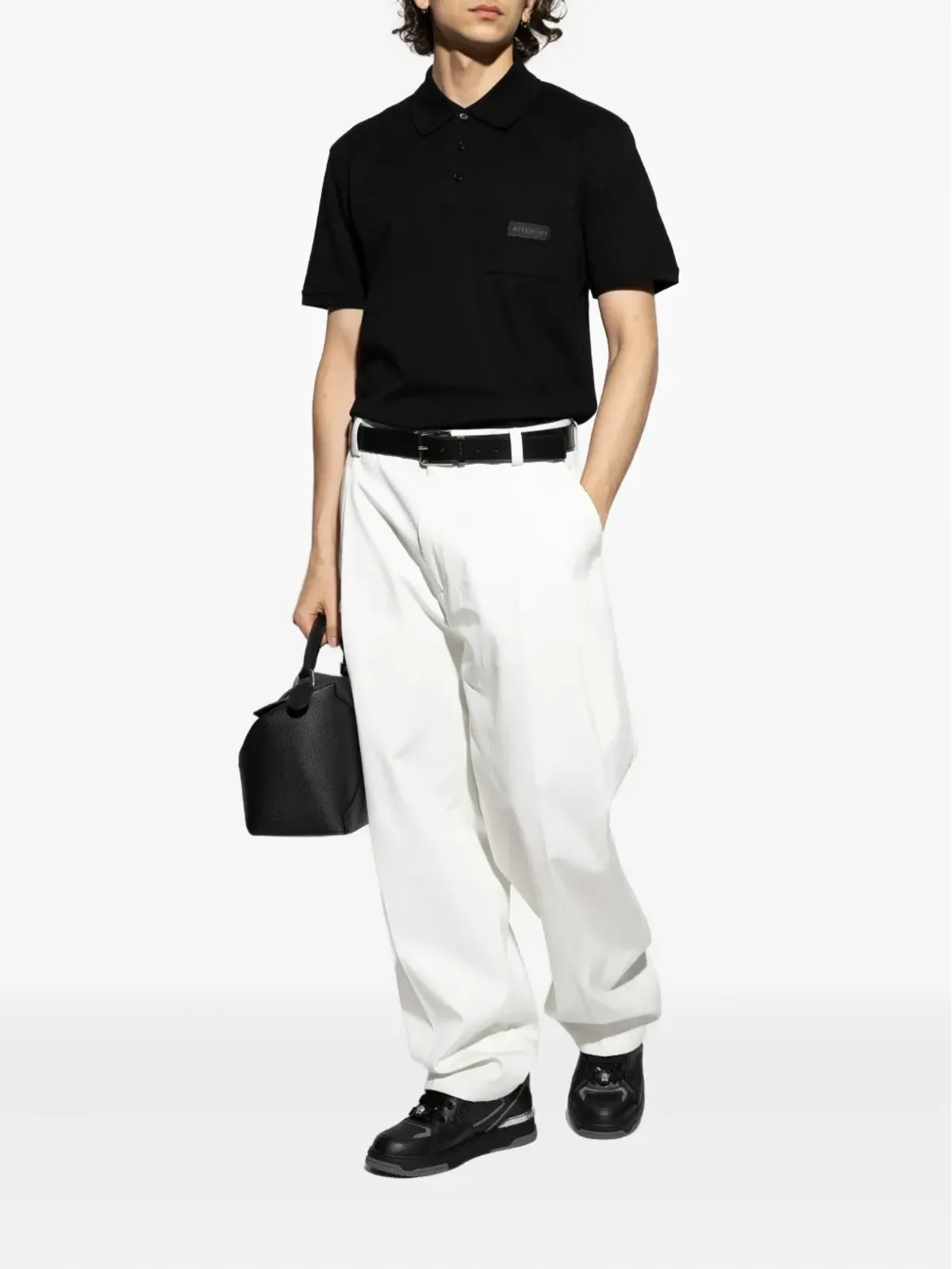 Givenchy ロゴパッチ ポロシャツ - 画像2