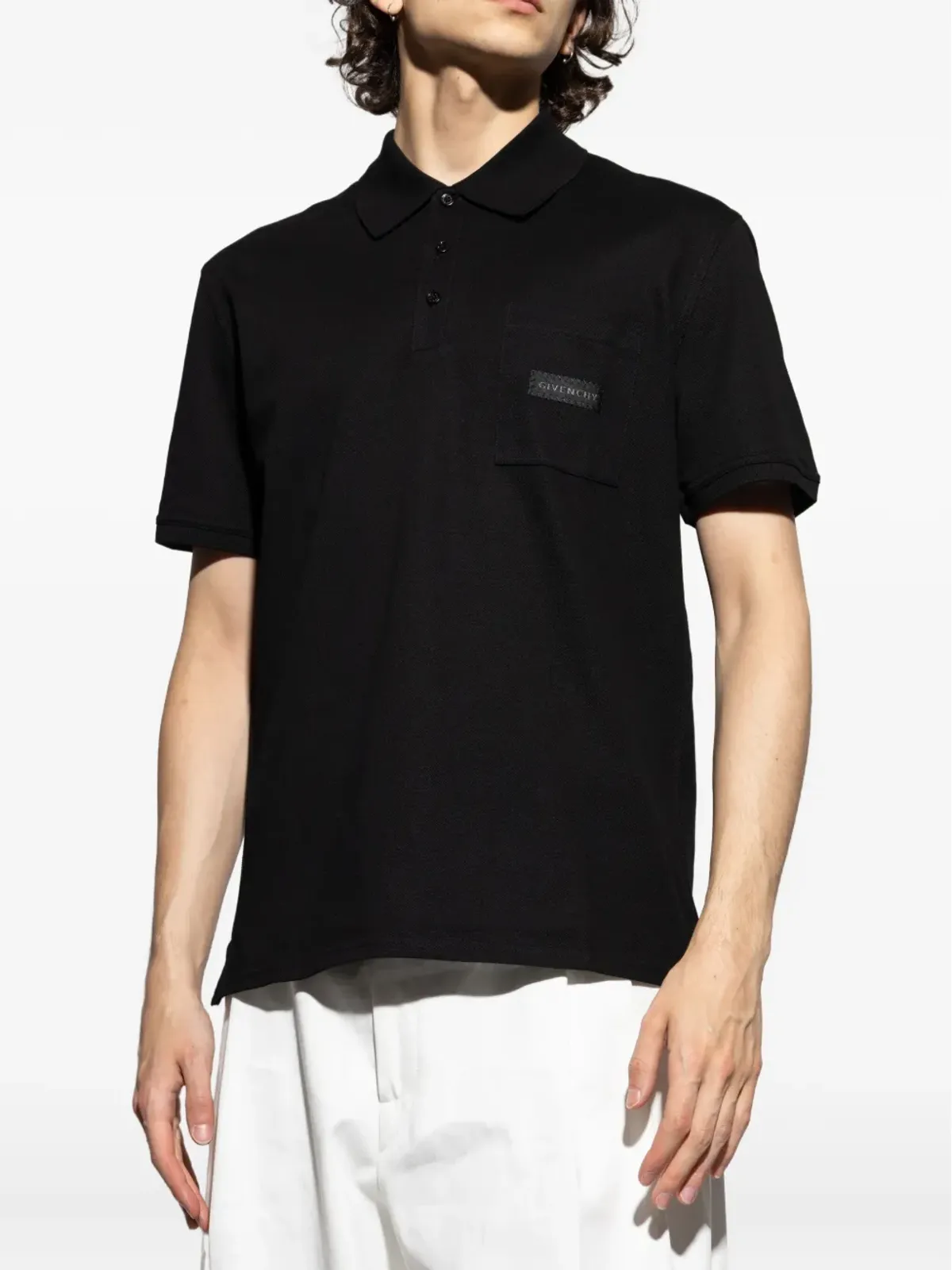 Givenchy ロゴパッチ ポロシャツ - 画像3
