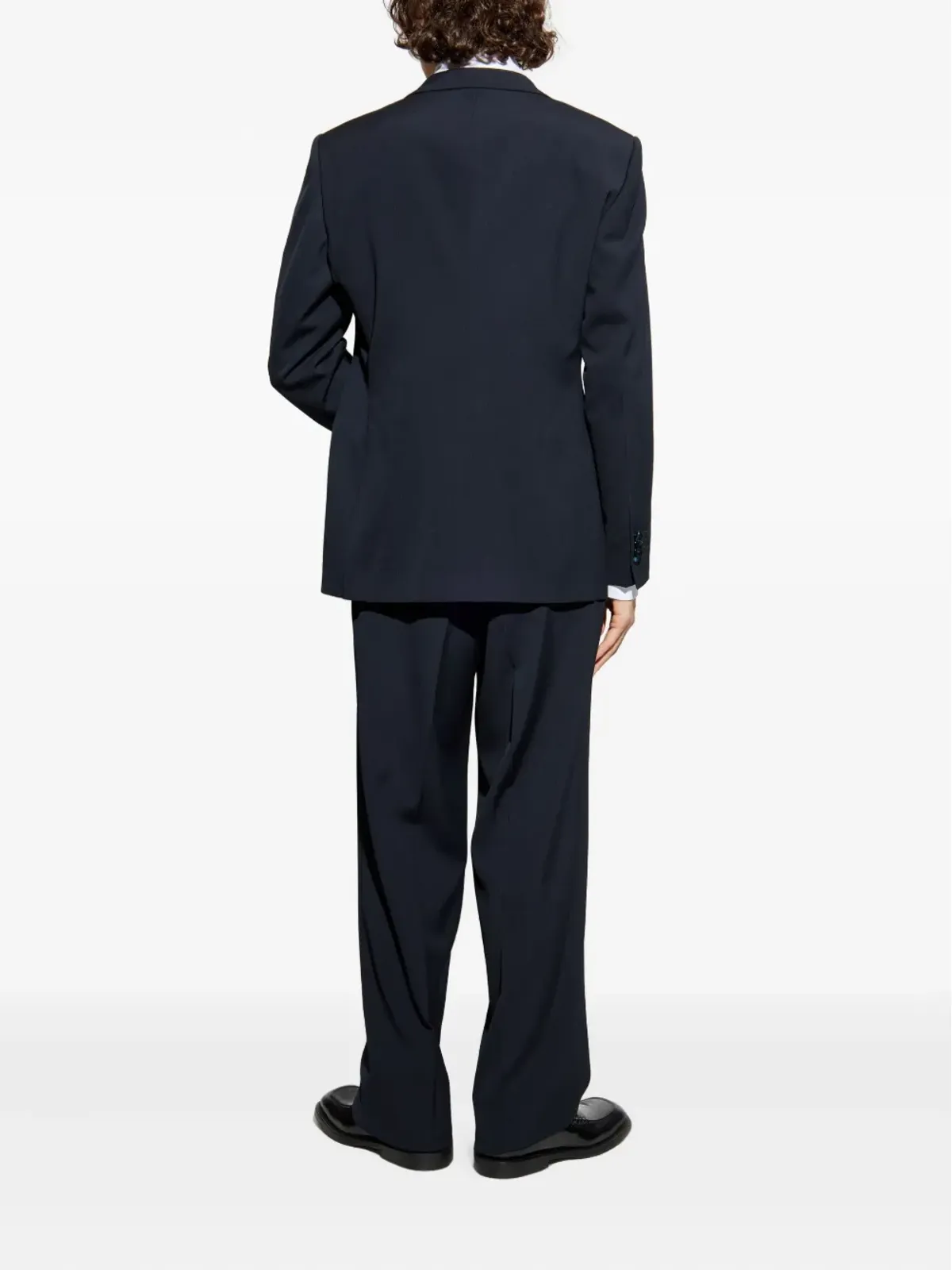 Giorgio Armani ダブルブレストスーツ ブルー - 画像4