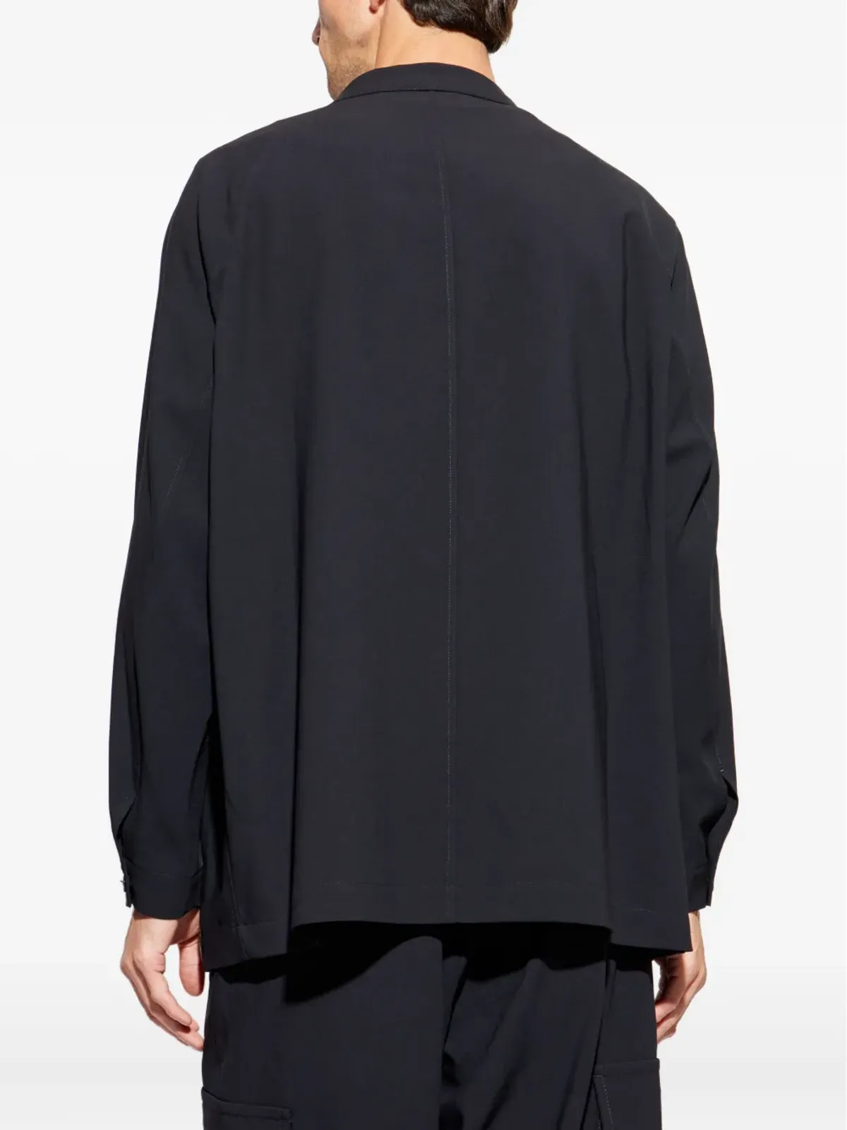 Giorgio Armani フラップポケット ウールブレザー - 画像4