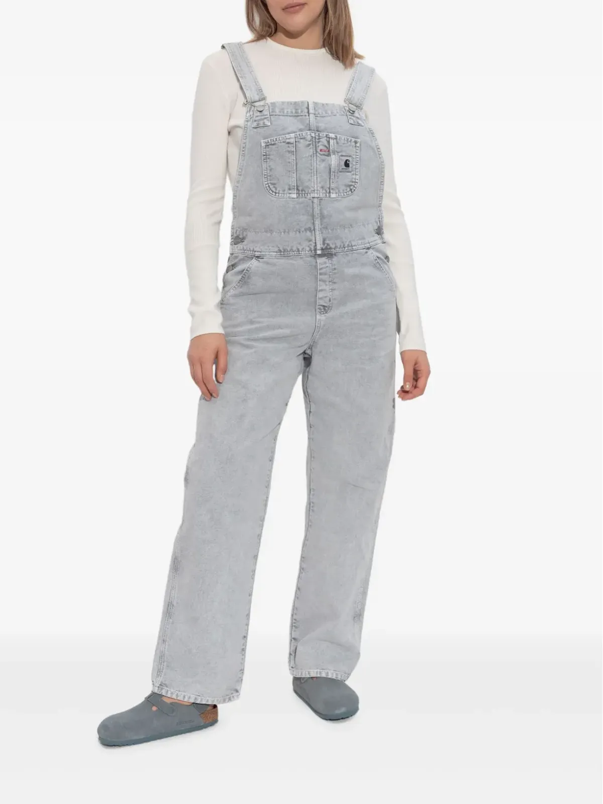 Carhartt WIP ビブ付きデニムオーバーオール - 画像2