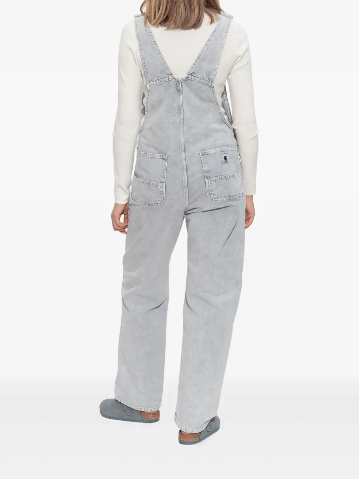 Carhartt WIP ビブ付きデニムオーバーオール - 画像4