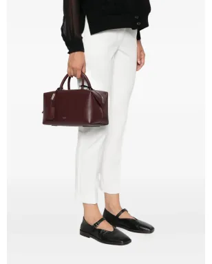 Max Mara ジップファスニング レザー トートバッグ - サムネイル2