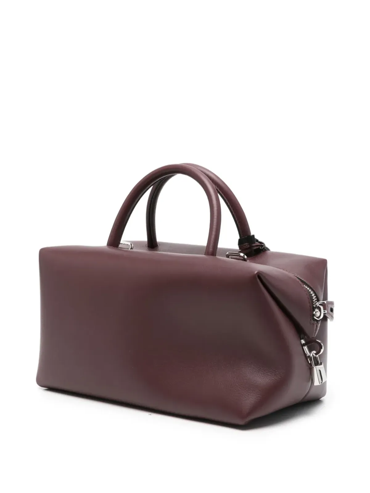 Max Mara ジップファスニング レザー トートバッグ - 画像3