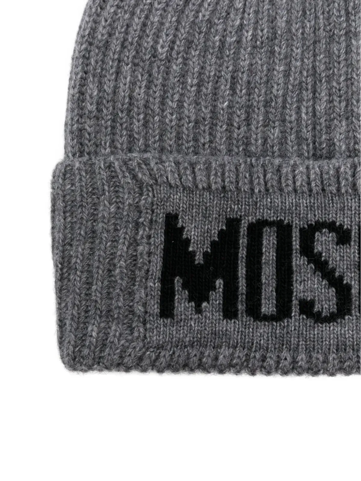 Moschino リブ編みロゴビーニー - 画像2