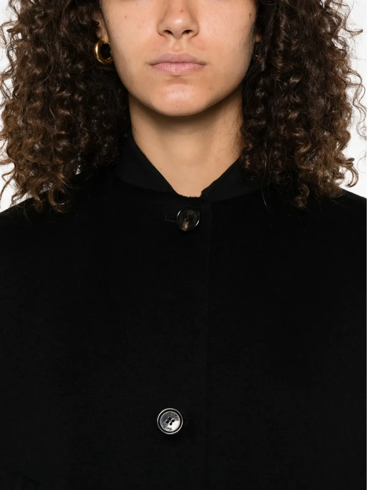 Max Mara ボタン留めケープジャケット - 画像5