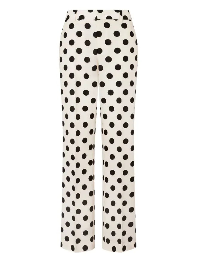 Moschino Moschino ポルカドット柄ウールパンツの商品画像