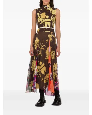 Moschino 花柄プリント アシンメトリック スカート - サムネイル2