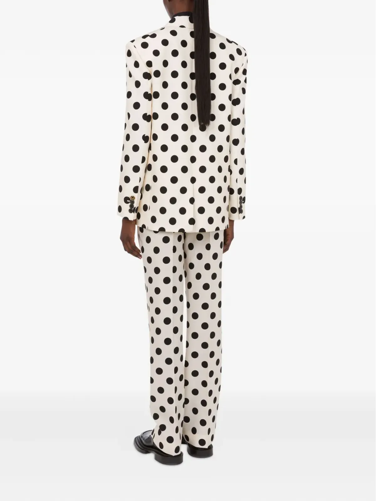 Moschino ポルカドット ウール ブレザー - 画像3