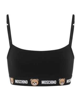 Moschino テディプリント コットン ブラジャー - サムネイル1