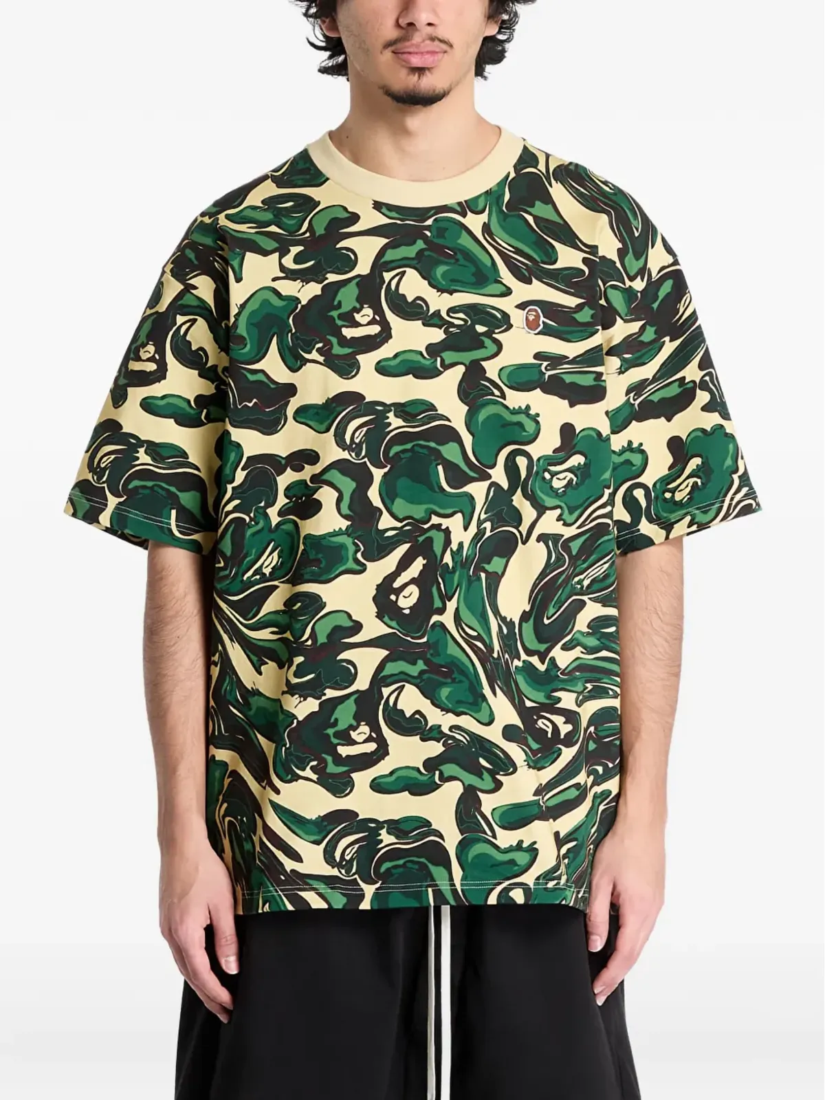 A BATHING APE® マーブルカモ Tシャツ - 画像4