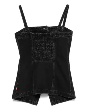 Levi's ボタンフロント デニムトップ - グレー - サムネイル2