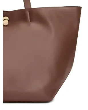 Fabiana Filippi Eclissi button-fastening tote bag - Brown - サムネイル5
