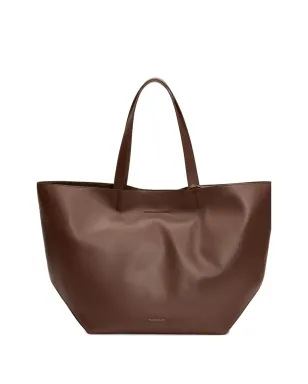 Fabiana Filippi Eclissi button-fastening tote bag - Brown - サムネイル3
