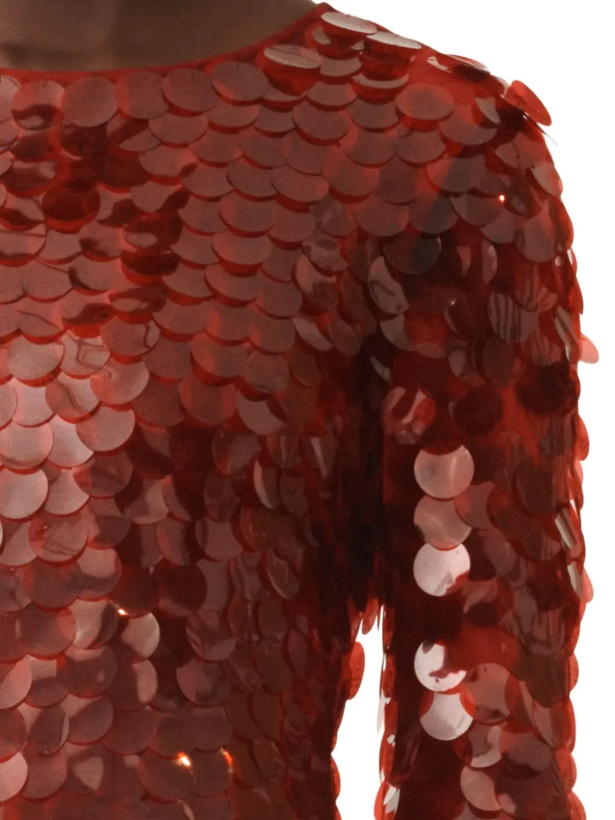 Fabiana Filippi sequinned maxi dress - Red - 画像5