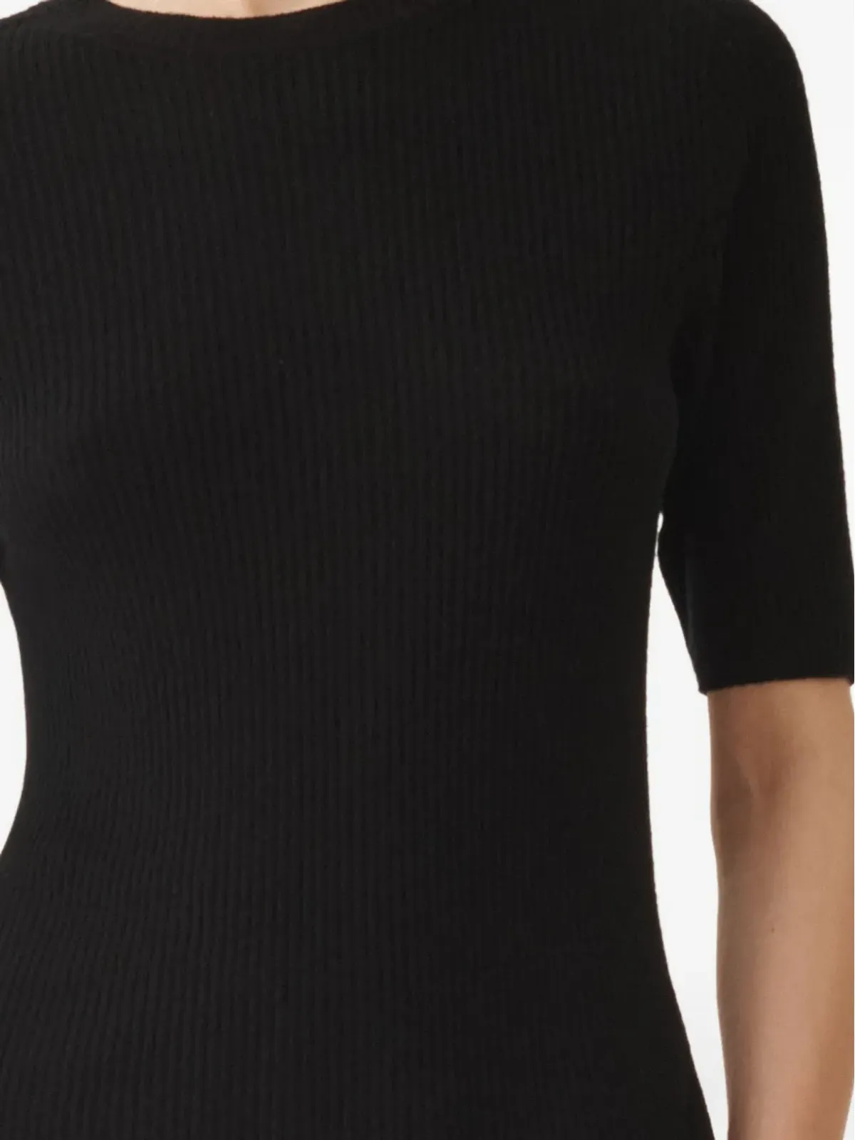 Fabiana Filippi リブ編みTシャツ - 画像5
