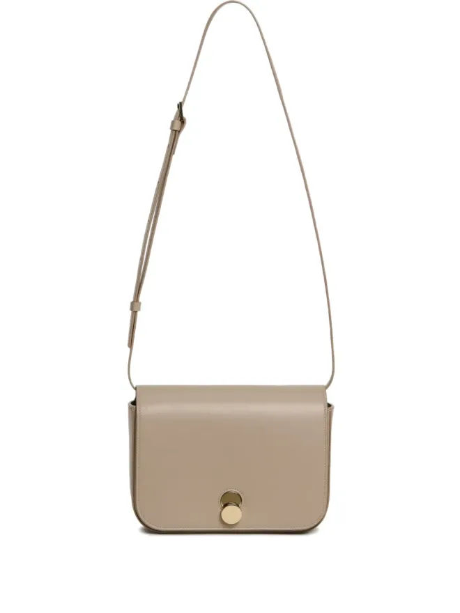 Fabiana Filippi Fabiana Filippi 円形ファスナー付きレザーショルダーバッグの商品画像