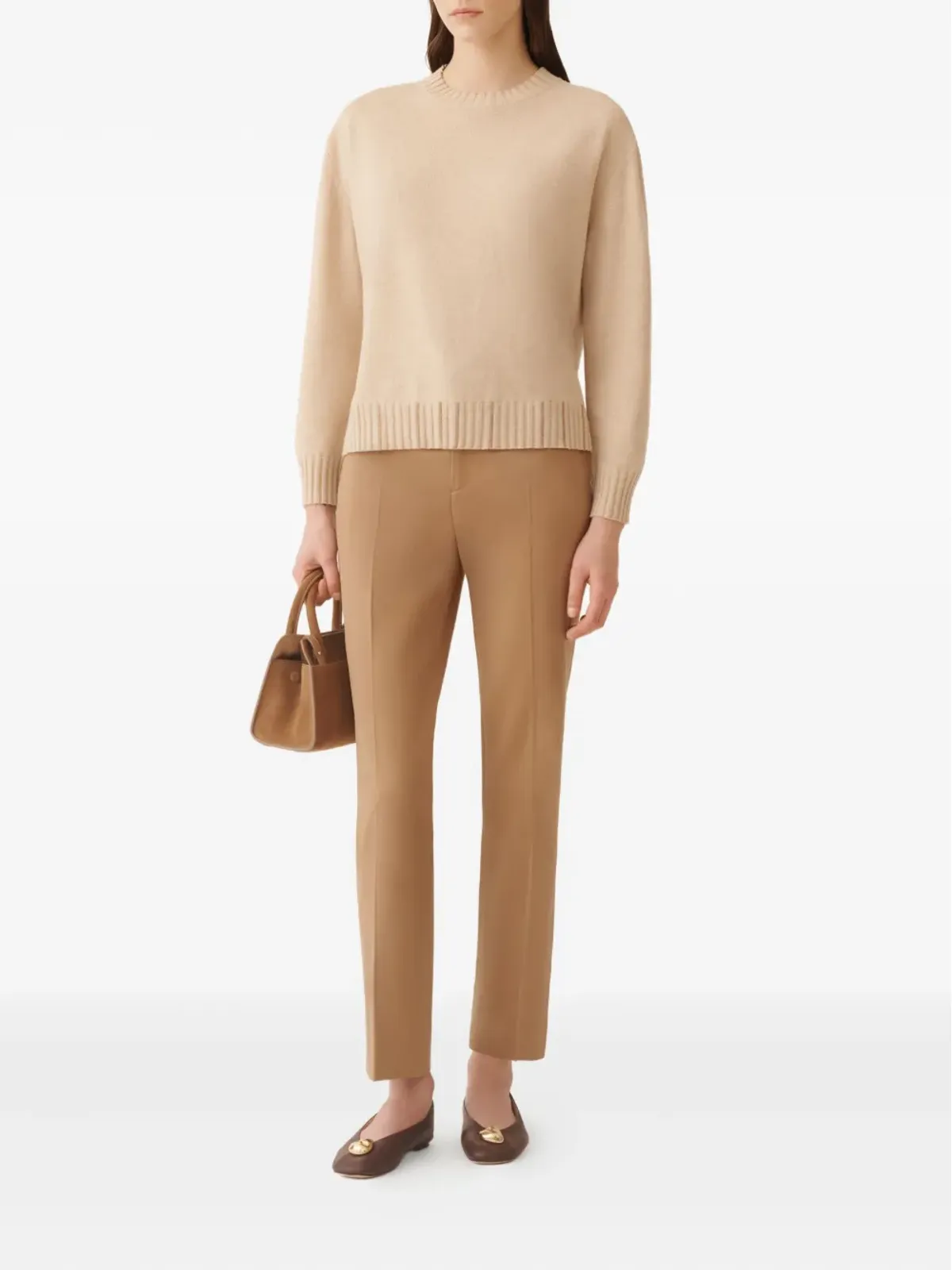 Fabiana Filippi pleated-front trousers - 画像2