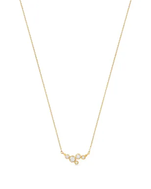 DOWER AND HALL 14K イエローゴールド スターゲイザー ダイヤモンド ネックレス - サムネイル1
