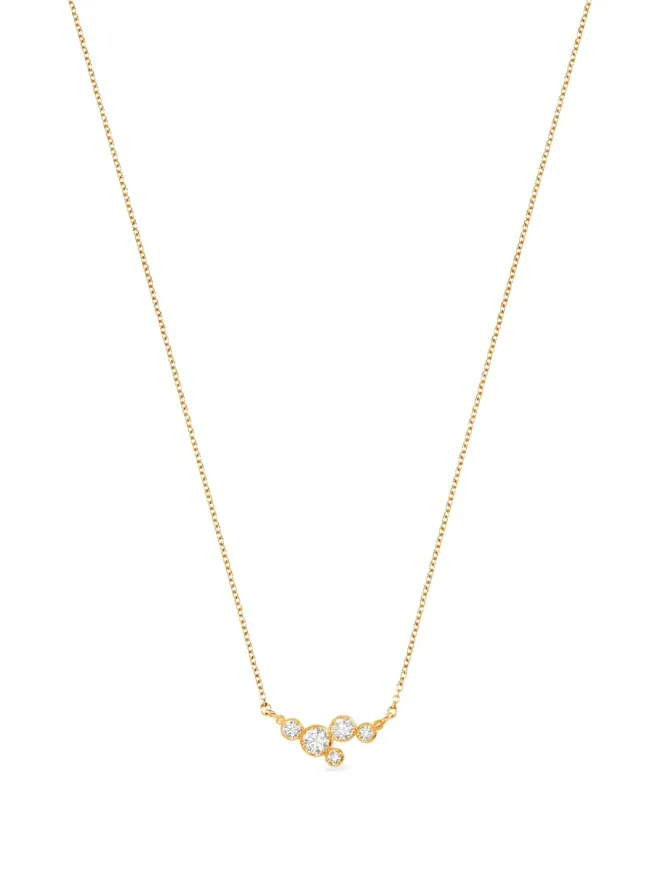 DOWER AND HALL DOWER AND HALL 14K イエローゴールド スターゲイザー ダイヤモンド ネックレスの商品画像
