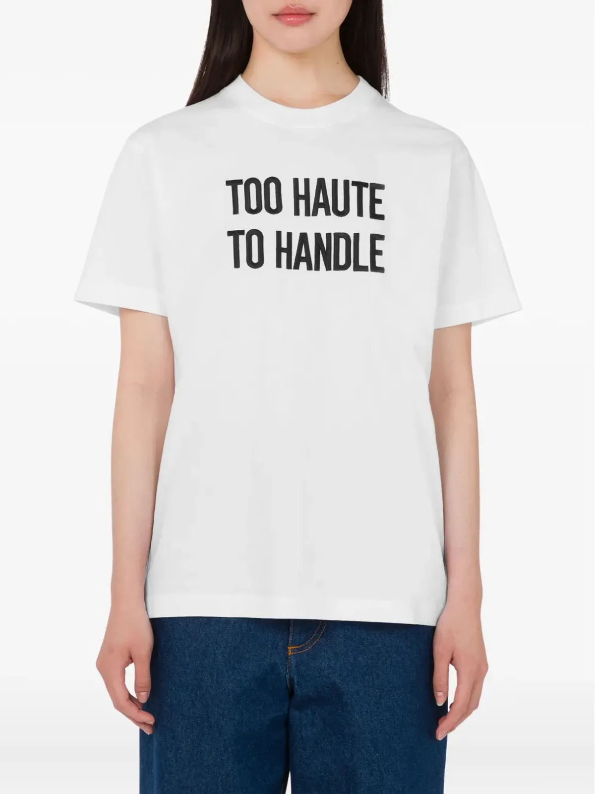 Moschino レタリングプリント コットン Tシャツ - 画像3