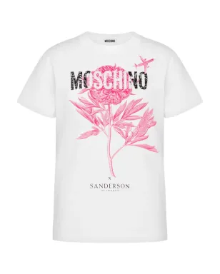 Moschino 花柄プリントTシャツ - White - サムネイル1