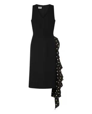 Moschino ポルカドット フリル ミニドレス - サムネイル1