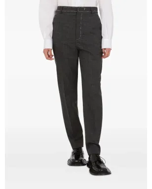 Moschino コントラストステッチ ウールパンツ - サムネイル3