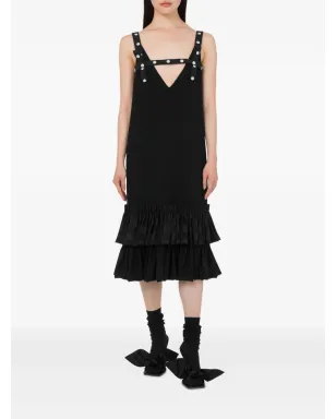Moschino リボン装飾フリルドレス - サムネイル2