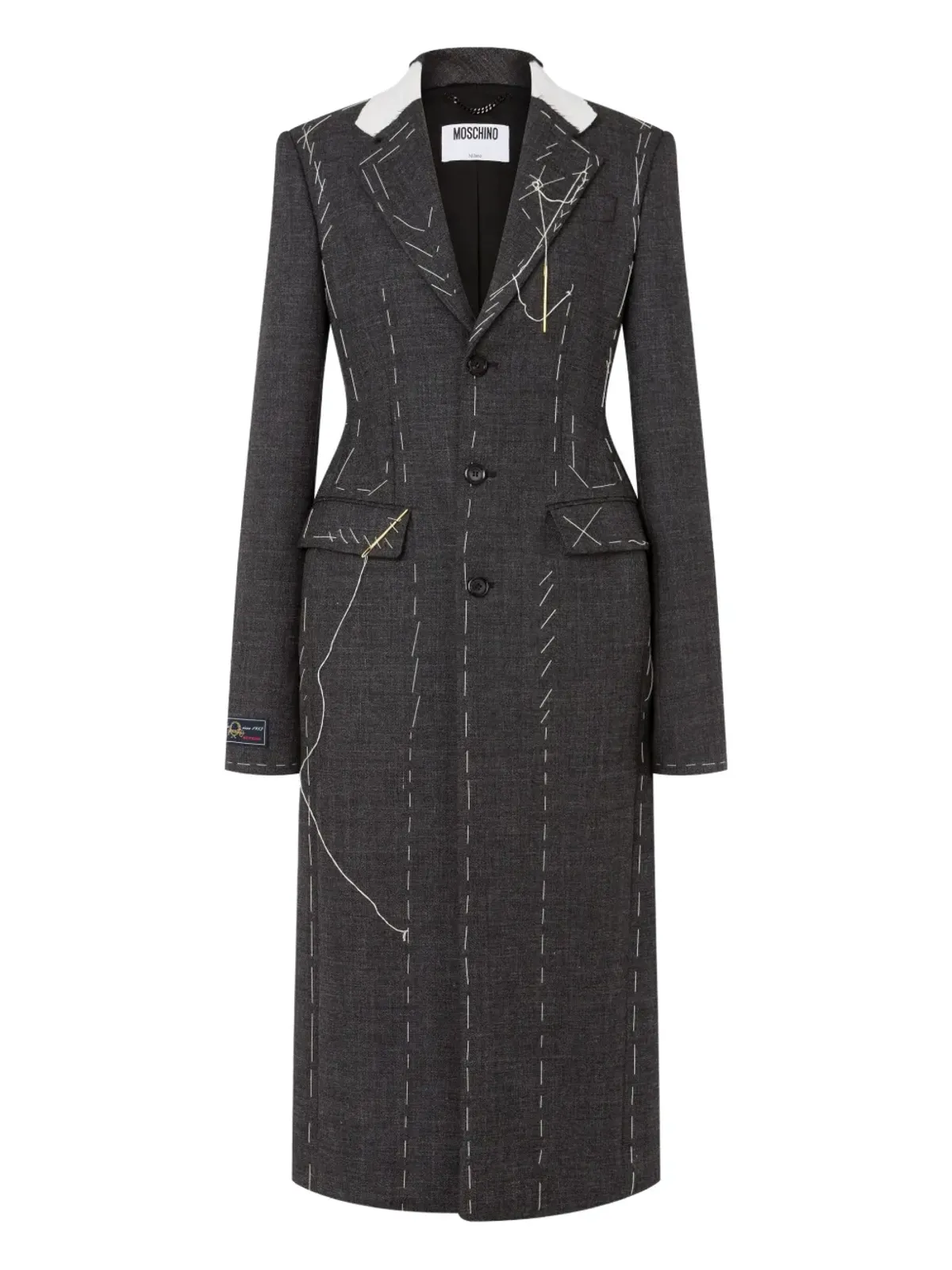 Moschino テーラードシームコート - 画像1