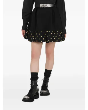 Moschino ドット柄ラッフルミニスカート - サムネイル3
