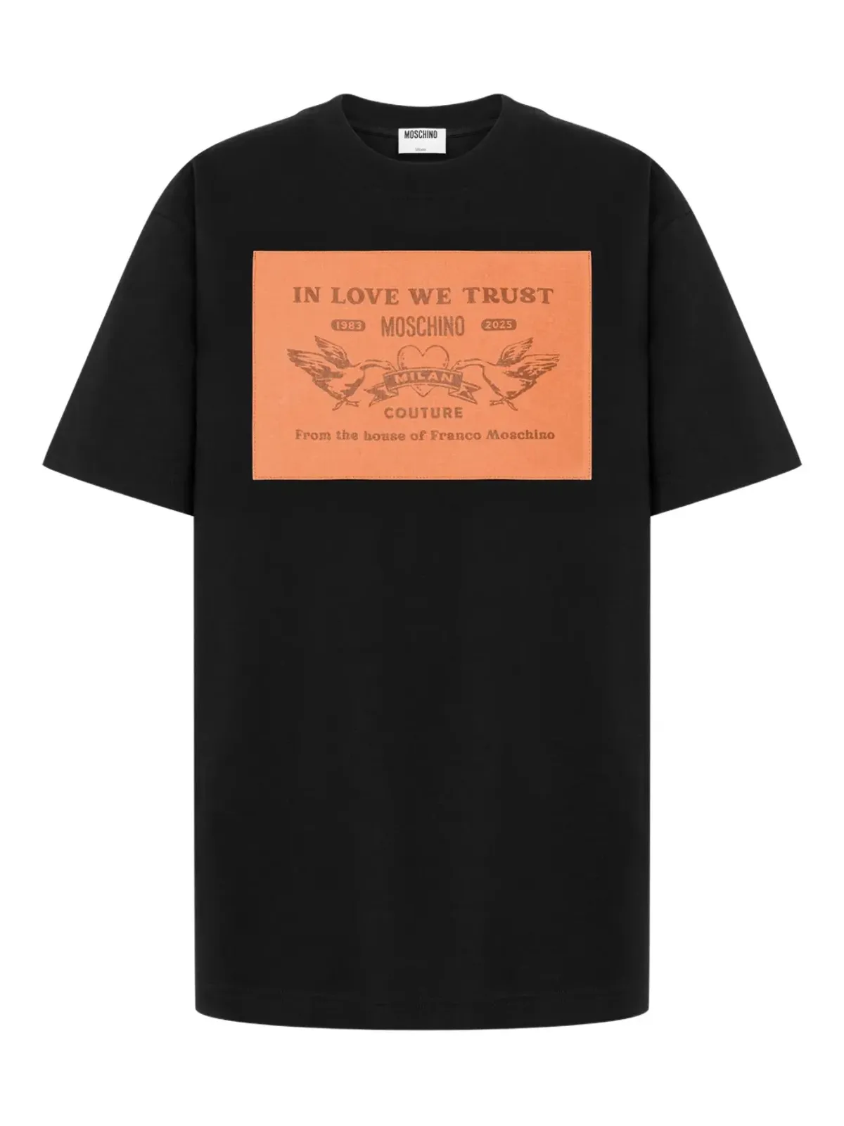Moschino レタリングプリントTシャツ - 画像1