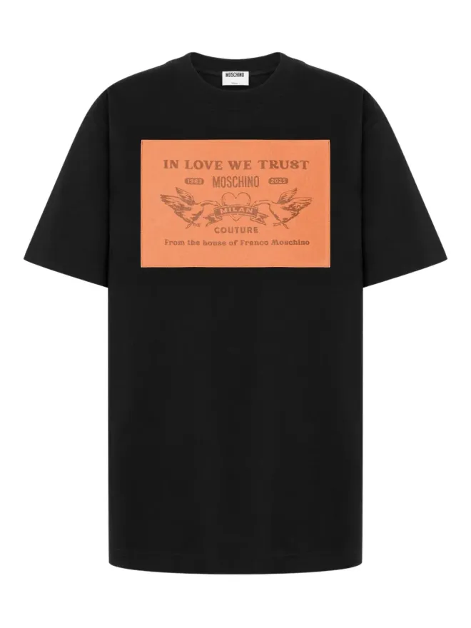 Moschino Moschino レタリングプリントTシャツの商品画像